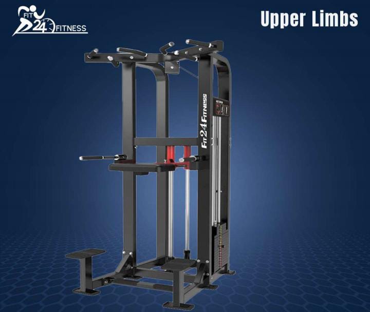HL Series assisted chin dip commercial strength machine